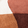 Tapis abstrait - Clarice Terracotta - thumbnail 3