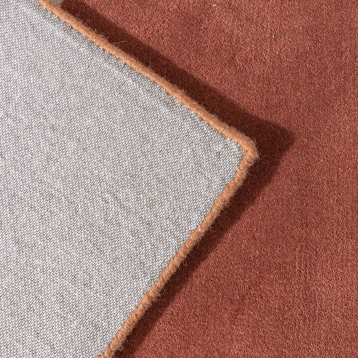 Tapis abstrait - Clarice Terracotta  - 6