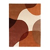 Tapis abstrait - Clarice Terracotta - thumbnail 7