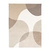 Tapis abstrait - Clarice Crème/Beige - thumbnail 1