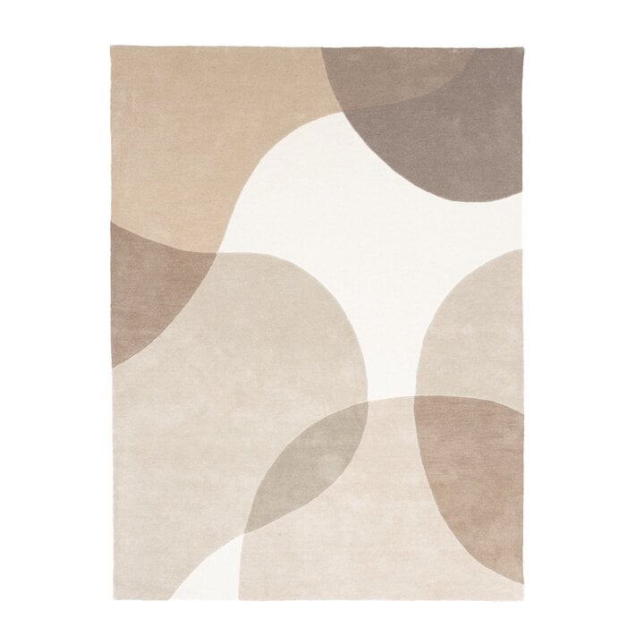 Tapis abstrait - Clarice Crème/Beige - 1