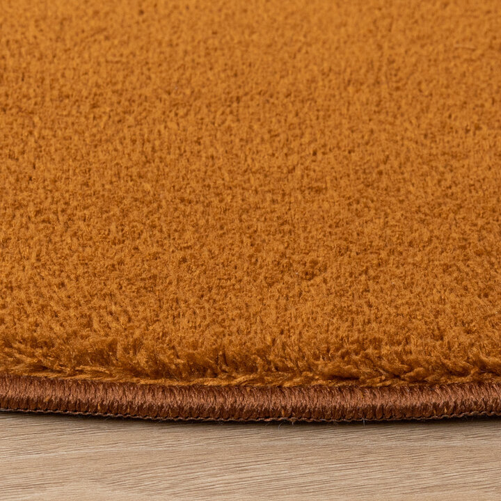 Tapis rond en jute pour l'extérieur - Vivid Terracotta - 5