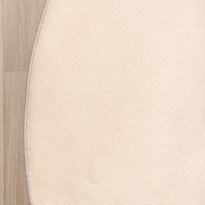 Tapis rond en jute pour l'extérieur - Vivid Beige - 4