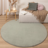 Tapis rond en jute pour l'extérieur - Vivid Vert - thumbnail 1