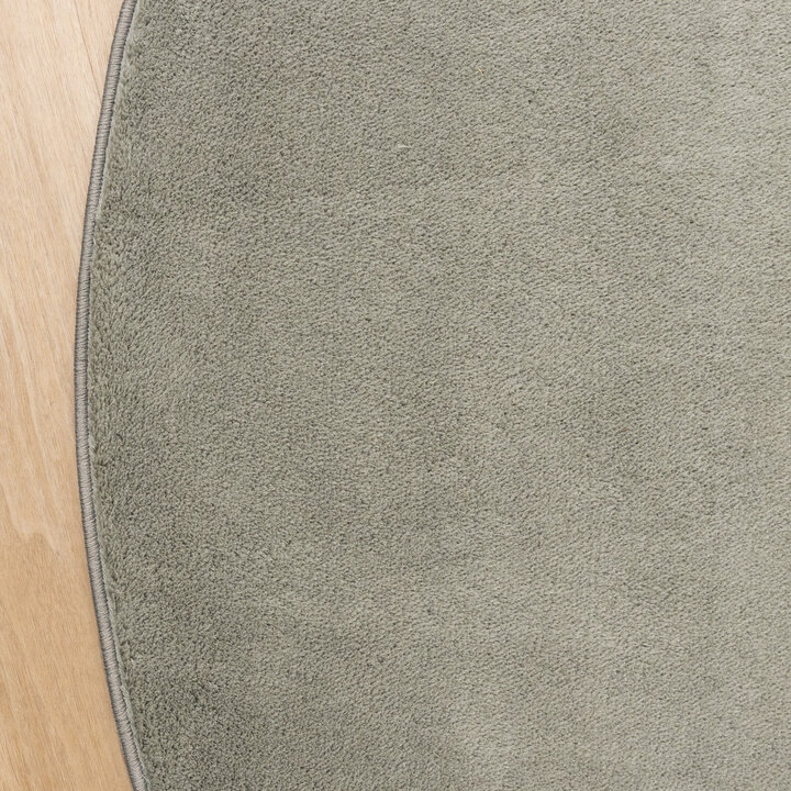 Tapis rond en jute pour l'extérieur - Vivid Vert - 4