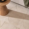 Tapis en laine - Giselle Circles Crème - thumbnail 2