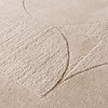 Tapis en laine - Giselle Circles Crème - thumbnail 3