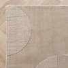 Tapis en laine - Giselle Circles Crème - thumbnail 4