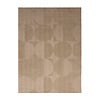 Tapis en laine - Giselle Circles Beige - thumbnail 1