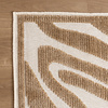 Tapis lavable - Dunya Zebra Beige/Blanc - thumbnail 4