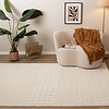 Tapis lavable - Dunya Geo Blanc - thumbnail