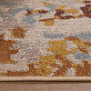 Tapis moderne - Bush Bleu/Terra - thumbnail 4