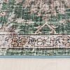 Tapis en viscose - Leyla Medaillon Vert - thumbnail 6