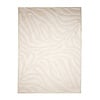 Tapis lavable - Dunya Zebra Blanc - thumbnail 1