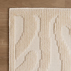 Tapis lavable - Dunya Zebra Blanc - thumbnail 4
