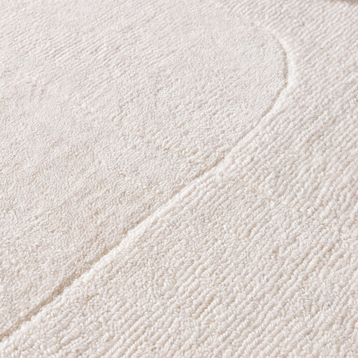 Tapis en laine - Giselle Abstract Blanc - 3