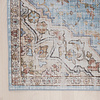 Tapis en viscose - Leyla Medaillon Bleu Clair - thumbnail 5