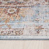 Tapis en viscose - Leyla Medaillon Bleu Clair - thumbnail 6