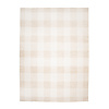 Tapis en sisal - Ranch Checkerboard Beige - thumbnail 1
