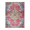 Tapis en viscose - Leyla Medaillon Multicolore - thumbnail 1