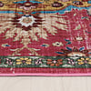 Tapis en viscose - Leyla Medaillon Multicolore - thumbnail 6