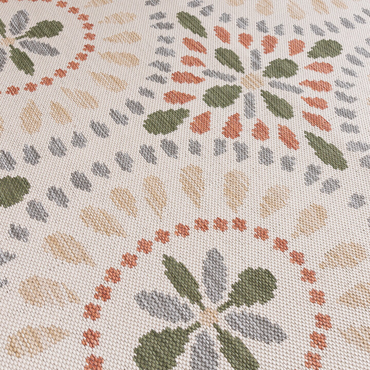 Tapis en sisal - Ranch Mandala Beige - 3