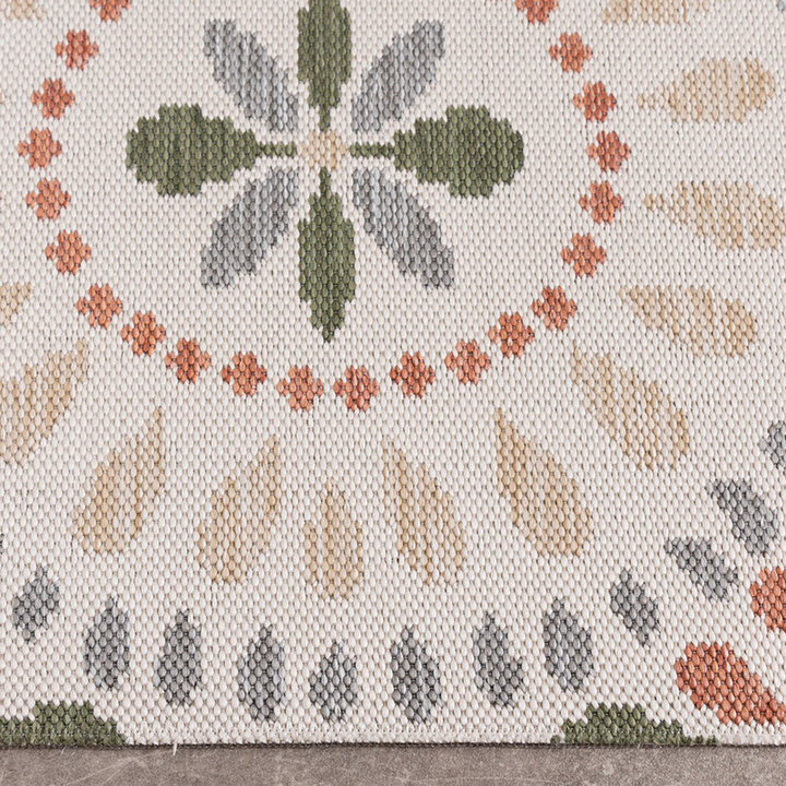 Tapis en sisal - Ranch Mandala Beige - 4