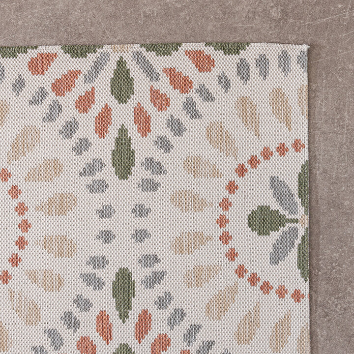 Tapis en sisal - Ranch Mandala Beige - 5