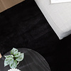 Tapis rond à poils courts - Cozy Noir - thumbnail 2
