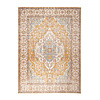 Tapis vintage - Thirza Medaillon Jaune Ocre/Multicolore - thumbnail 1