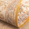 Tapis vintage - Thirza Medaillon Jaune Ocre/Multicolore - thumbnail 6