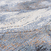 Tapis d'extérieur luxe - Xavier Wave Bleu/Gris - thumbnail 3