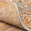 Tapis vintage rond - Thirza Oriental Bleu Clair/Multicolore - thumbnail 6