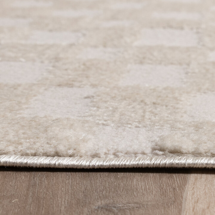 Tapis d'extérieur - Yori Checkerboard Crème - 6