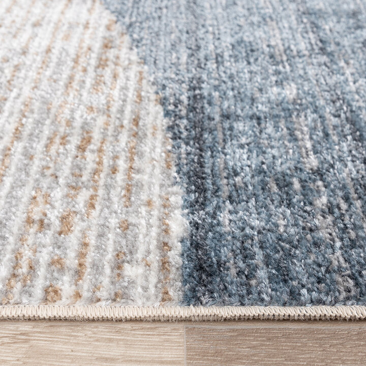 Tapis abstrait - Misha Blocks Multicolore - 5