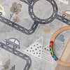 Tapis pour enfants lavable - Ravi Road Multicolore - thumbnail 2