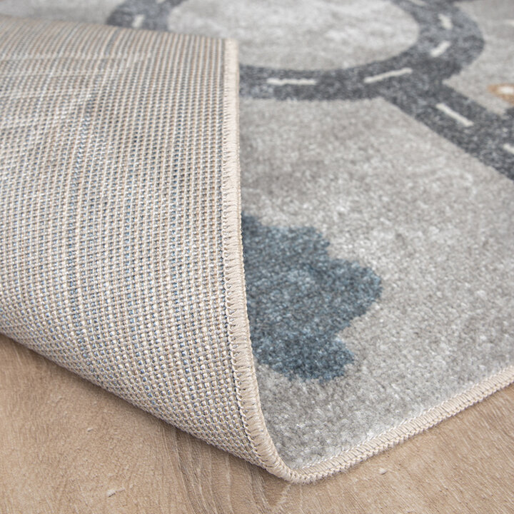 Tapis pour enfants lavable - Ravi Road Multicolore - 6