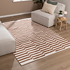 Couloir lavable - Dazzle Blocks Marron/Blanc - thumbnail