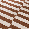 Couloir lavable - Dazzle Blocks Marron/Blanc - thumbnail 4