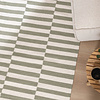Couloir lavable - Dazzle Blocks Vert/Blanc - thumbnail 3