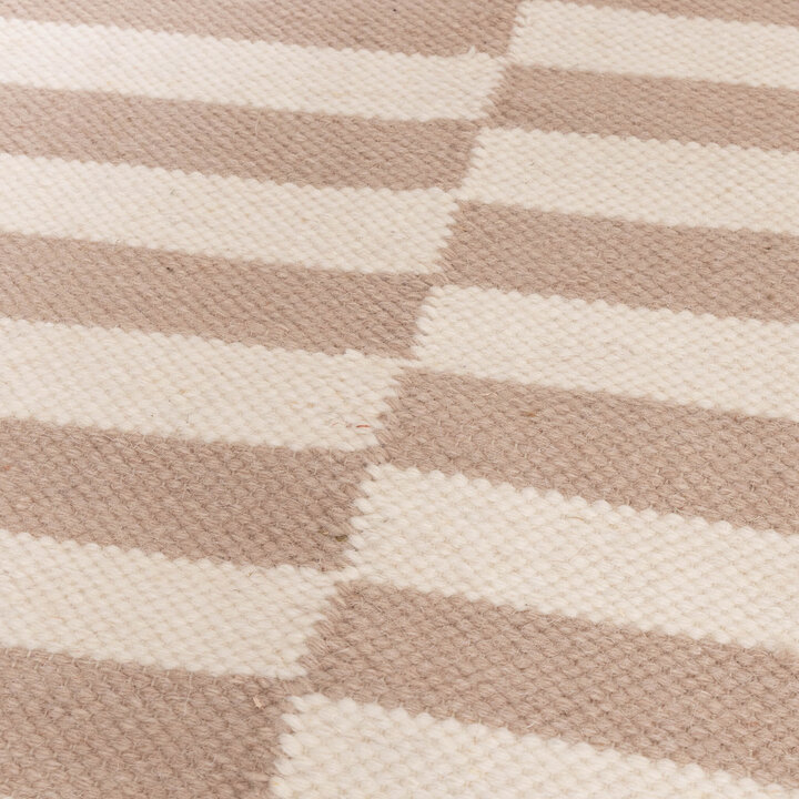 Couloir lavable - Dazzle Blocks Beige/Blanc - 4