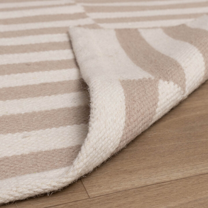 Couloir lavable - Dazzle Blocks Beige/Blanc - 7