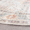 Tapis ovale d'extérieur vintage - Kairo Medaillon Crème/Multicolore - thumbnail 6