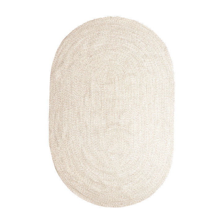 Tapis rond intérieur et extérieur - Bali Beige - 1
