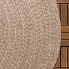 Tapis ovale d'extérieur vintage - Bali Marron - thumbnail 5