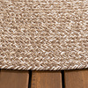 Tapis ovale d'extérieur vintage - Bali Marron - thumbnail 6
