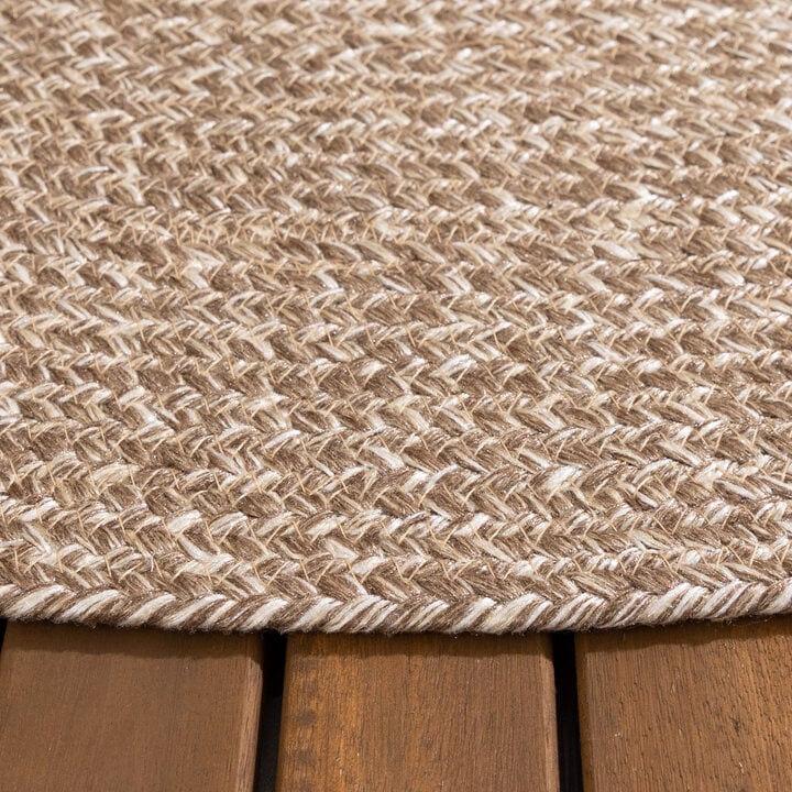 Tapis ovale d'extérieur vintage - Bali Marron - 6