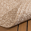 Tapis ovale d'extérieur vintage - Bali Marron - thumbnail 7