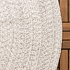 Tapis ovale d'extérieur vintage - Bali Blanc - thumbnail 5