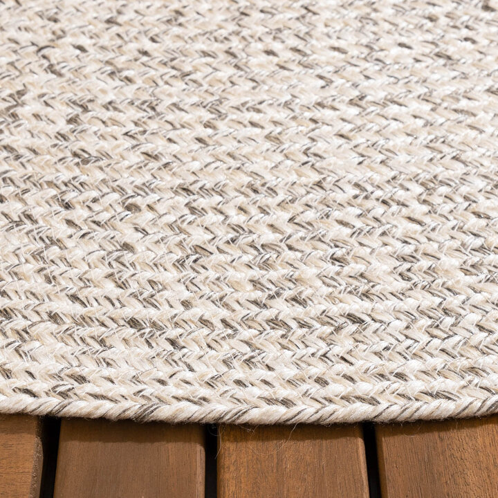 Tapis ovale d'extérieur vintage - Bali Blanc - 6